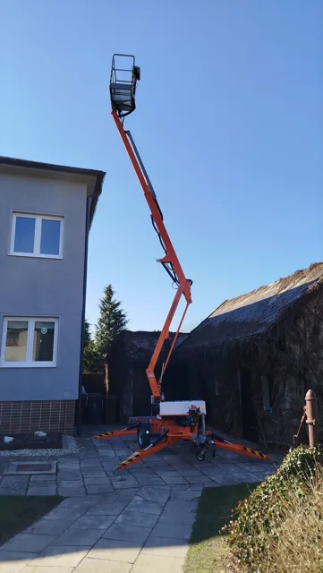 Práce s plošinou ve výškách